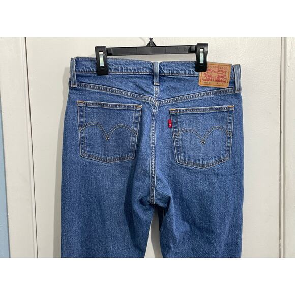 Levi's 501s Jeans Size 29 High Rise Button Fly Distressed Grunge Festival Hippie - Picture 7 of 9